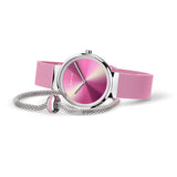 BERING Classic Polished Silver 31mm Multicolor Dial Women's Watch 19031-999-GWP