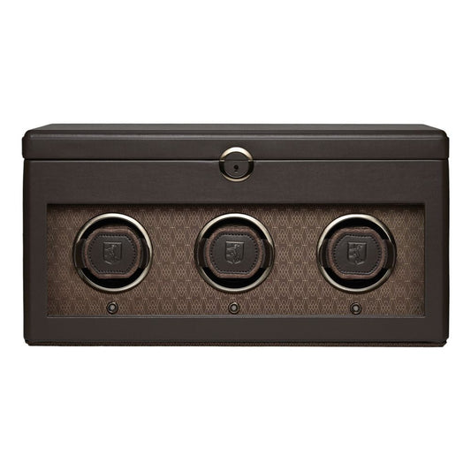 WOLF Earth Triple Watch Winder Coffee 190506