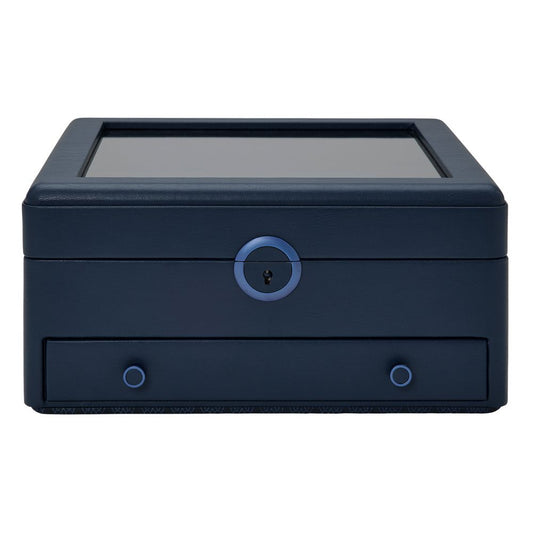 WOLF Earth Watch Stand Box Midnight Blue 190717