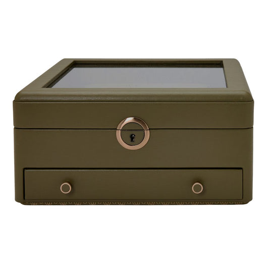 WOLF Earth Watch Stand Box Olive 190741