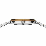 BERING Classic Polished Gold 26mm White Mother of Pearl Dial Women's Watch 19126-710