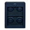 WOLF Earth 4 Piece Watch Winder Midnight Blue 191417