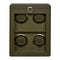 WOLF Earth 4 Piece Watch Winder Olive 191441