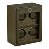 WOLF Earth 4 Piece Watch Winder Olive 191441