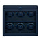 WOLF Earth 6 Piece Watch Winder Midnight Blue 191617