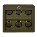 WOLF Earth 6 Piece Watch Winder Olive 191641