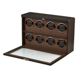 WOLF Earth 8 Piece Watch Winder Coffee 191806
