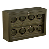 WOLF Earth 8 Piece Watch Winder Olive 191841