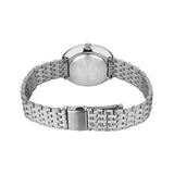 BERING Titanium Polished Silver 34mm White Dial Women's Watch 19334-004