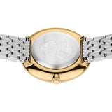 BERING Titanium Polished Gold 34mm White Dial Women's Watch 19334-010
