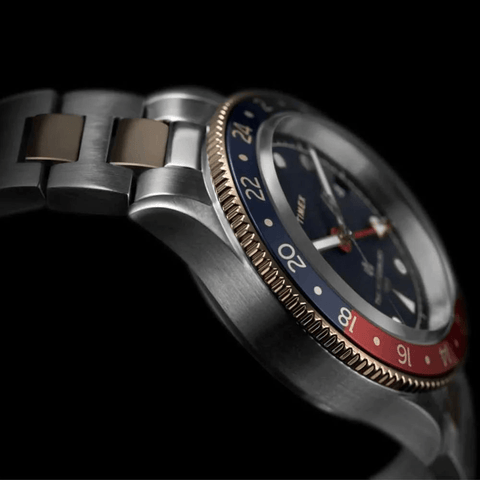 Timex Waterbury Traditional GMT 39mm Two-Tone Steel Men's Watch TW2U90600
