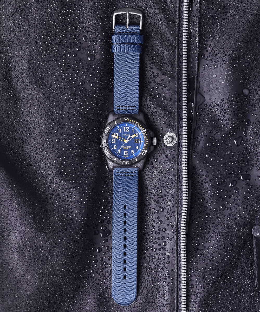 Timex Expedition North Freedive 46mm Blue Solar Men's Watch TW2V40300