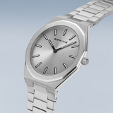 BERING Classic Polished/Brushed Silver 41mm Men's Watch 19641-700