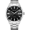 BERING Sunray Automatic Watch with Date Black 42mm Black Sunray Dial Men's Watch 19842-702