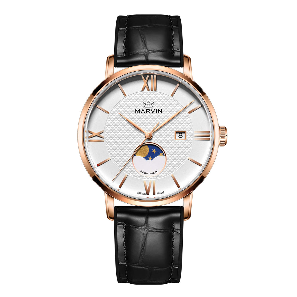 Marvin Origin 41mm White Dial Men's Watch M025.53.39.94 – Time