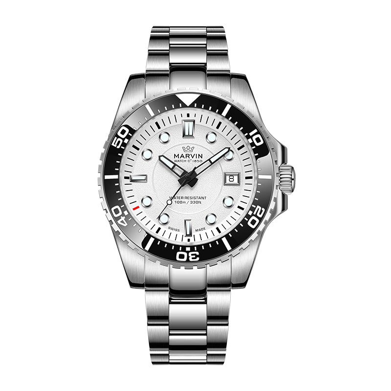 Marvin Other 40.5mm White Dial Men's Watch M136.13.24.11.1