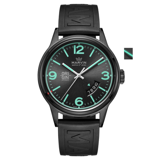 Marvin Origin 44mm Black Dial Men's Watch M108.24.43.94