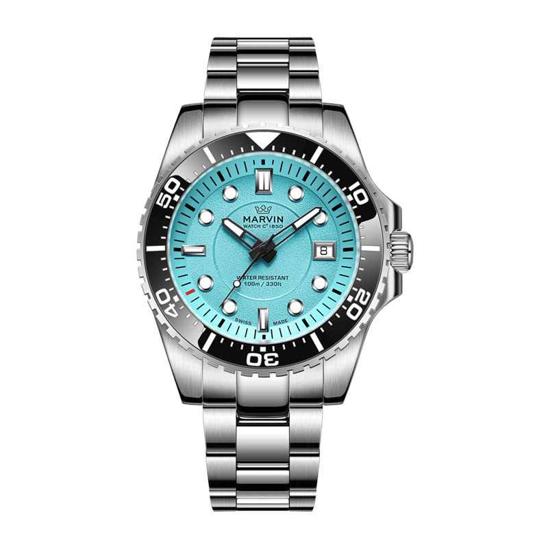 Marvin Other 40.5mm Ice-Blue Dial Men's Watch M136.13.54.11.1