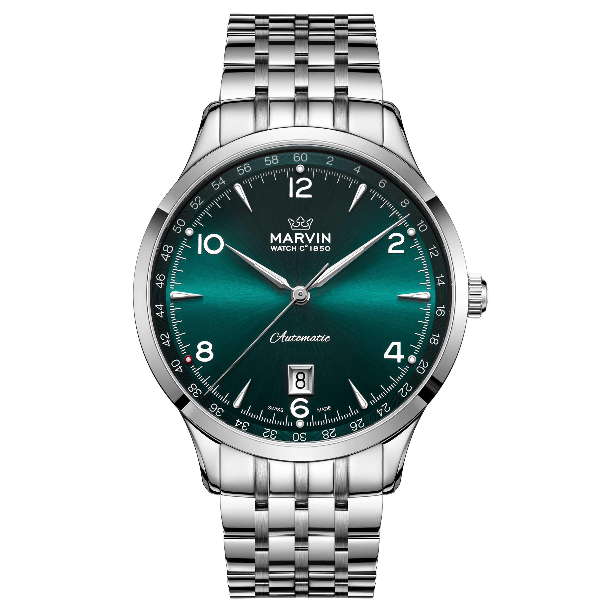 Marvin Expectation 41mm Green Dial Men's Watch M165.13.71.11