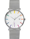 Junghans FORM Quarz Bauhaus Edition 39.3mm White Dial Men's Watch 41/4580.44
