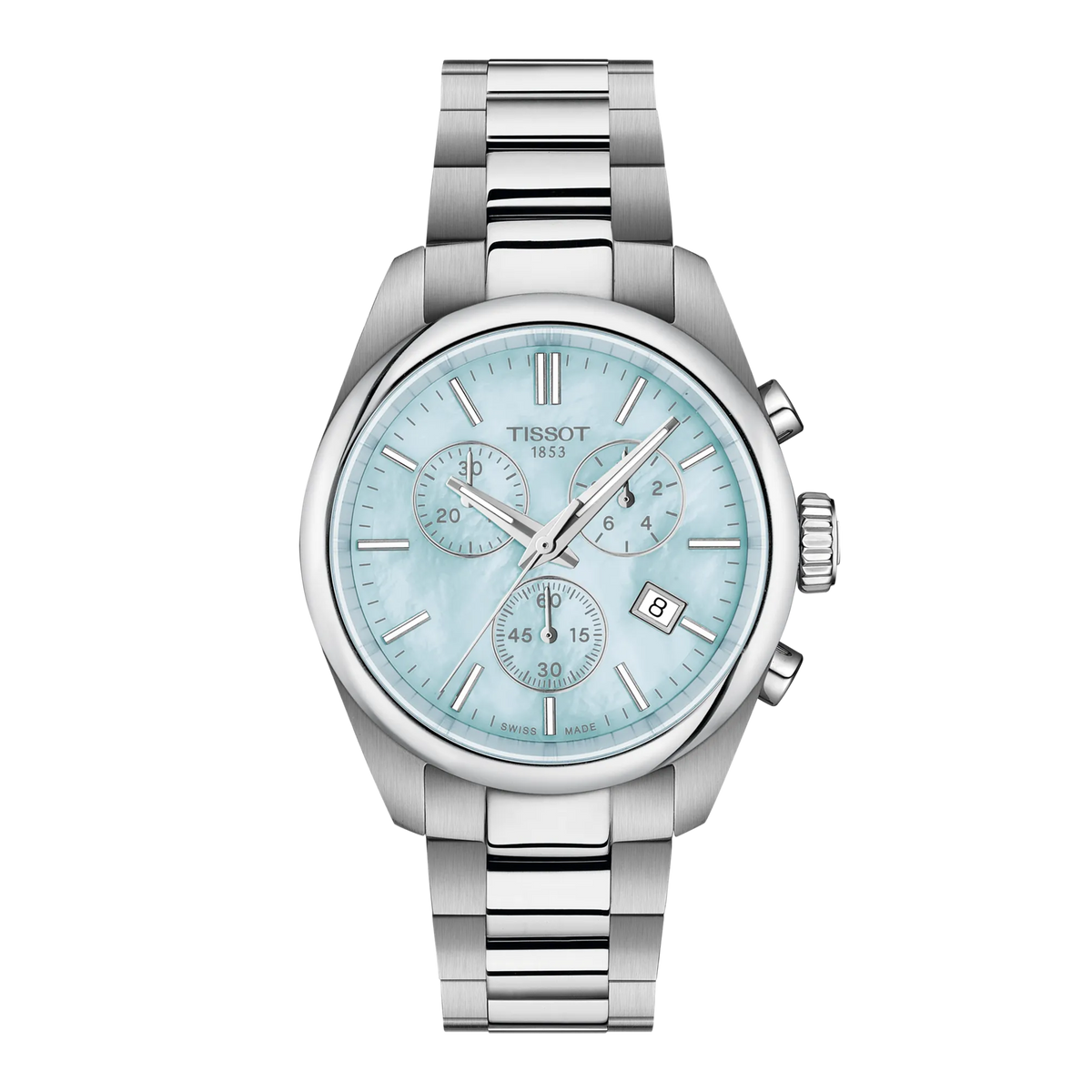 Tissot PR 100 36mm Blue Mother of Pearl Dial Women's Watch T1502171113100