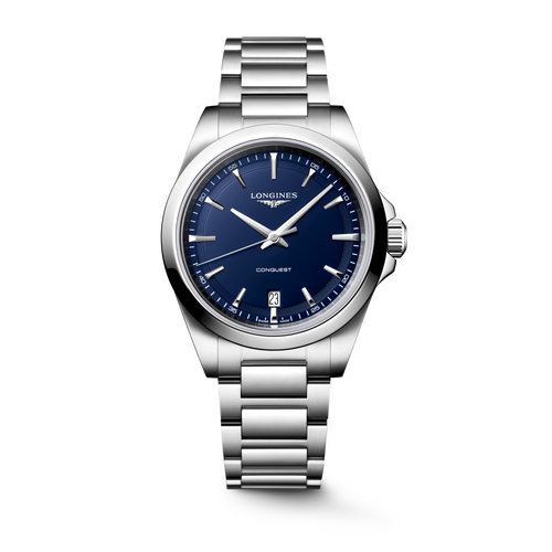 Longines Conquest Quartz 38mm Blue Dial Men's Watch L37504926