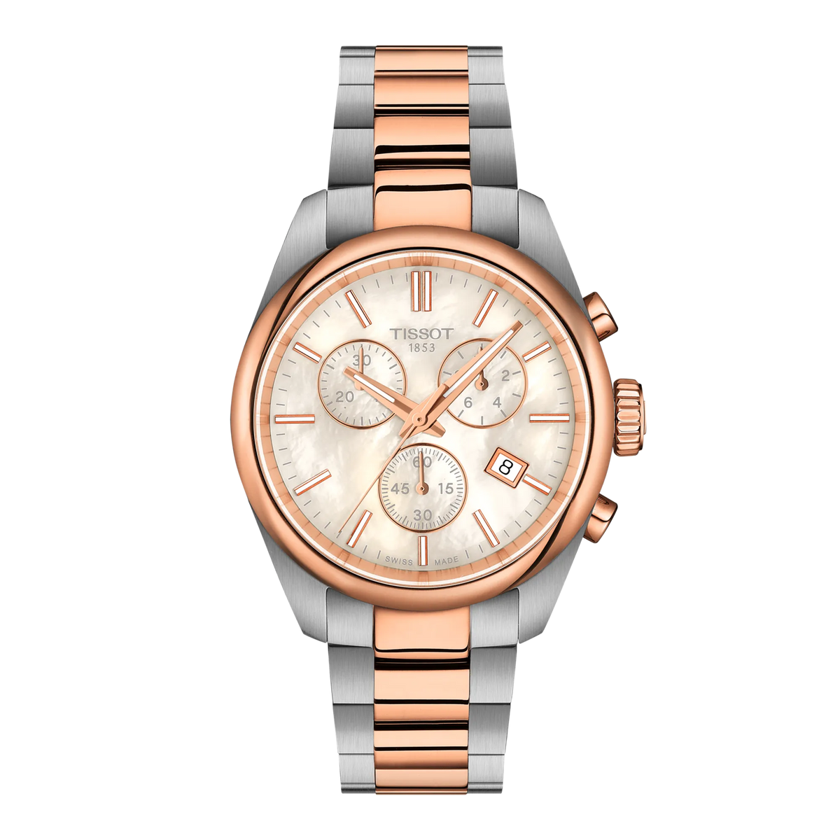 Tissot PR 100 36mm White Mother of Pearl Dial Women's Watch T1502172211100