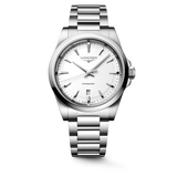 Longines Conquest Quartz 41mm White Dial Men's Watch L38604126