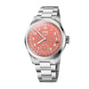 Oris Big Crown Pointer Date Calibre 403 40mm Pink Dial Steel Men's Watch 01 403 7799 4068-07 8 20 06