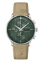 Junghans Meister Chronoscope 40.7mm Fir Green Dial Men's Watch 27/4222.03