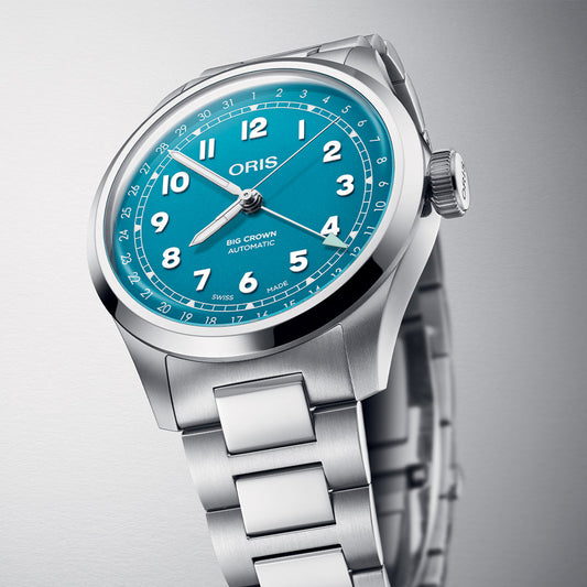 Oris Big Crown Pointer Date 40mm Blue Dial Men's Watch 01 754 7785 4065-07 8 20 02