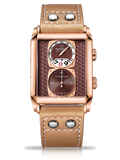 Marvin Malton Rectangular 50mm Brown Dial Men's Watch M024.54.81.68.1