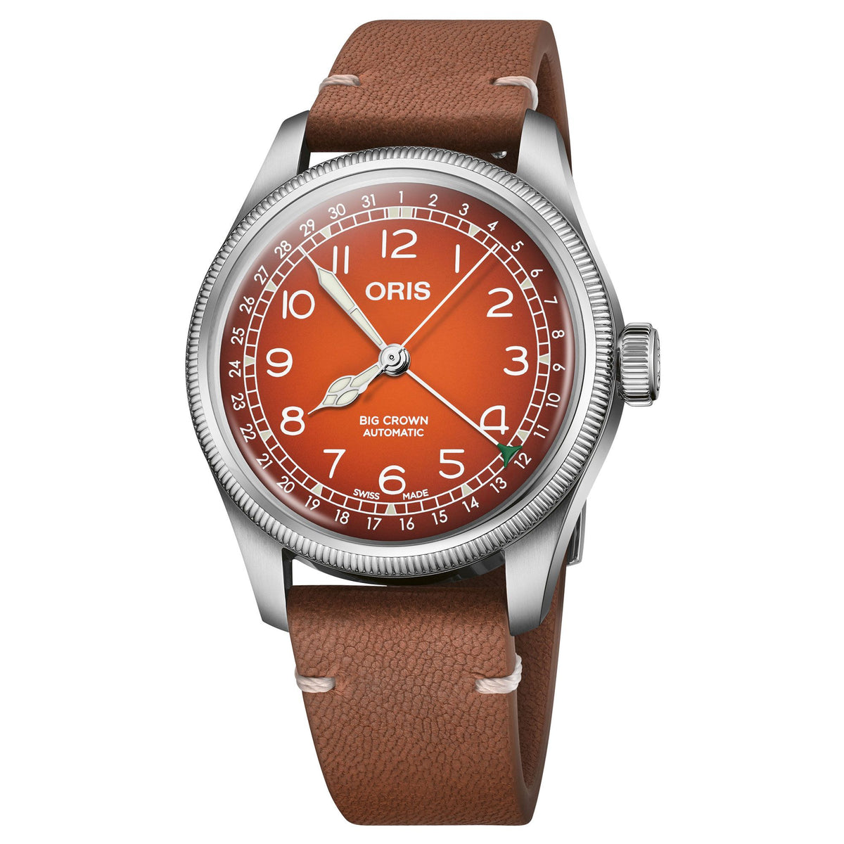 Oris Big Crown Oris x Cervo Volante 40mm Red Dial Men's Watch 01 754 7785 4068-Set