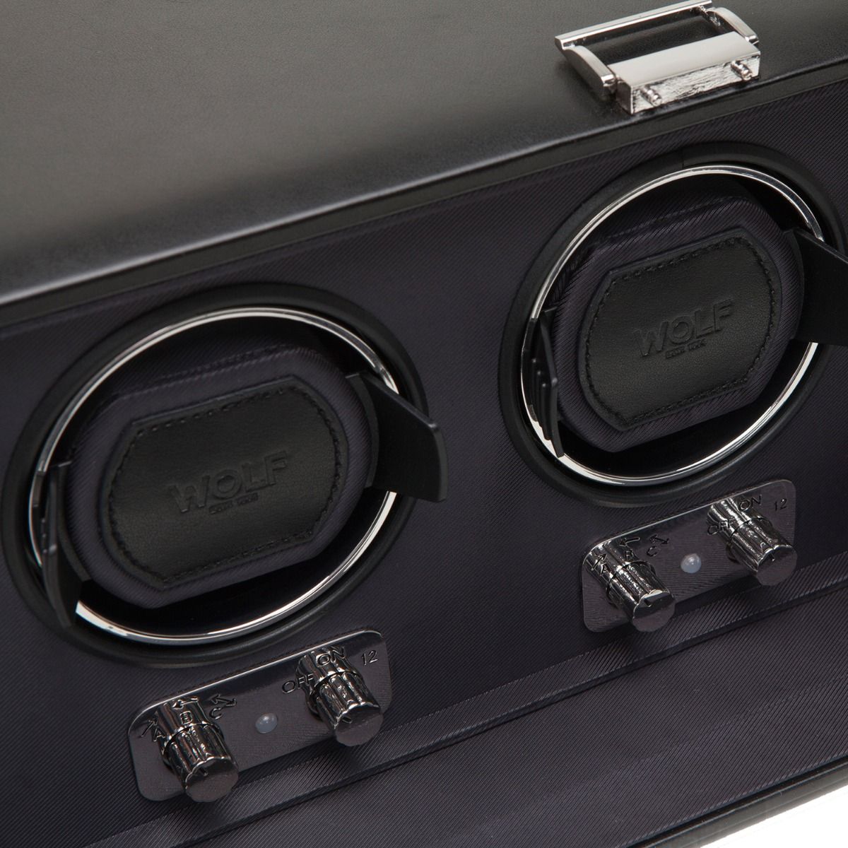 WOLF Heritage Triple Watch Winder Black 270202