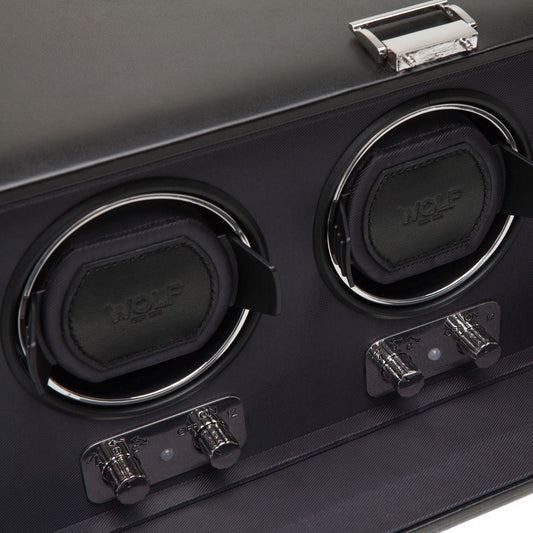WOLF Heritage Triple Watch Winder Black 270202