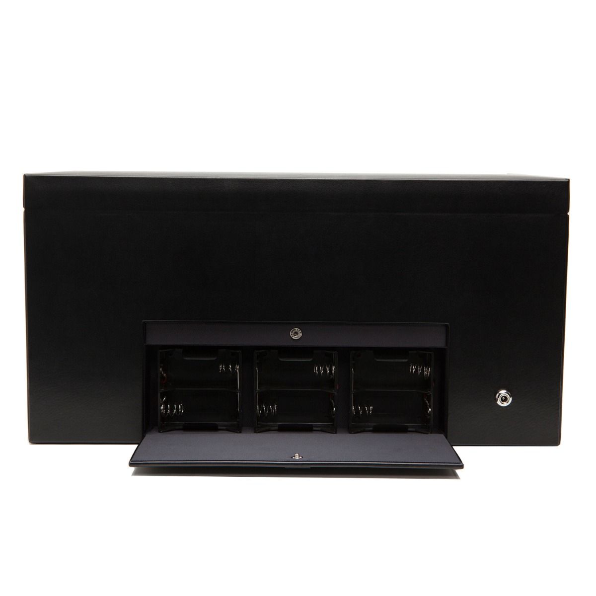 WOLF Heritage Triple Watch Winder With Storage Black 270502