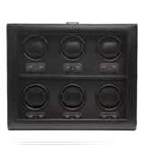 WOLF Heritage 6 Piece Watch Winder Black 270702