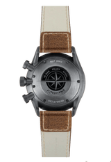 Junghans Meister Pilot Brown-Gray Chronograph Men's Watch 027/3794.00