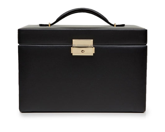 WOLF Heritage Small Black Jewelry Box 280002