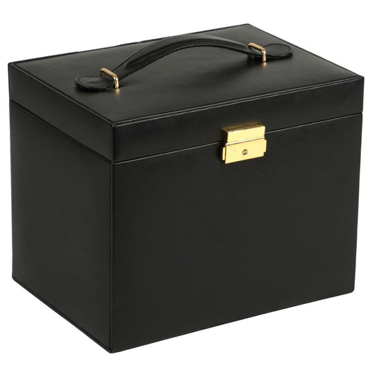 WOLF Heritage Medium Black Jewelry Box 280102