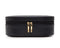 WOLF Black Heritage Oval Zip Case 280602