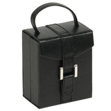 WOLF Heritage Fold-out Travel Black Jewelry Box 281202