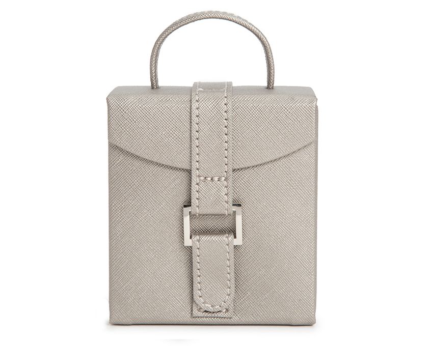 WOLF Heritage Fold-Out Jewelry Box Pewter 281234