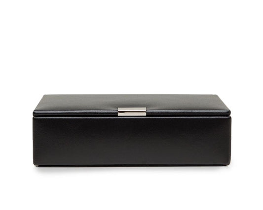 WOLF Heritage 8 Piece Cufflink Box Black 290202