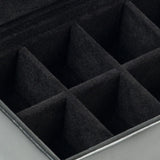 WOLF Heritage 8 Piece Cufflink Box Black 290202