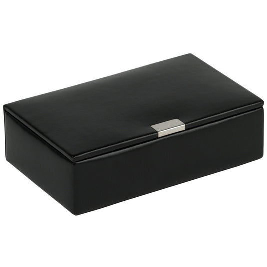 WOLF Heritage 8 Piece Cufflink Box Black 290202