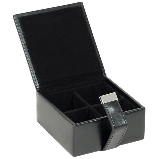 WOLF Heritage 4 Piece Cufflink Black Box 290602