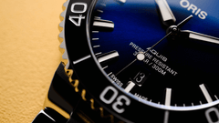 Oris Aquis Date 41.5mm Blue Dial Steel Men's Watch 01 733 7766 4135-07 8 22 05PEB