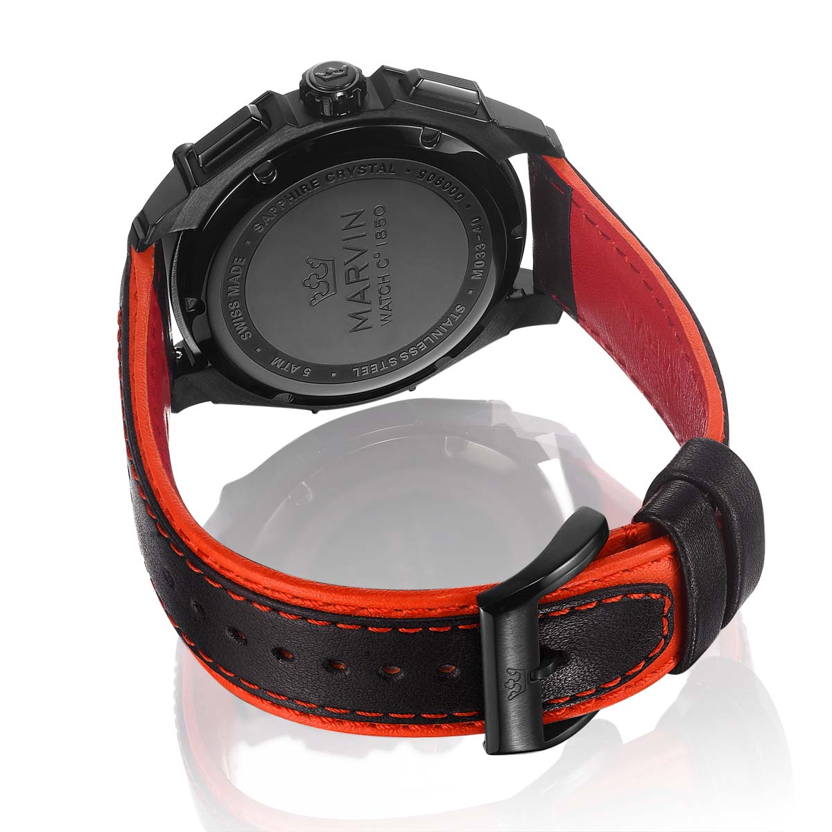 Marvin Other 45mm Black Dial Men's Watch M033.24.64.96