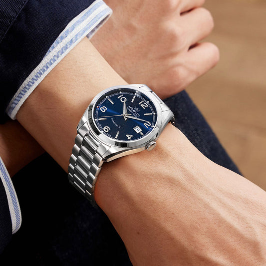 Marvin Other 41mm Blue Dial Men's Watch M161.13.53.11